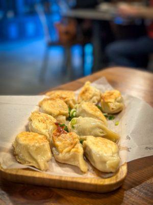 B19. 10 Piece Pan Fried Pork Dumpling