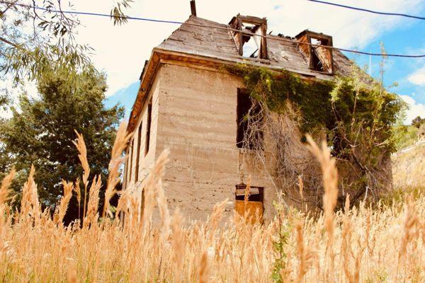 The abandoned home