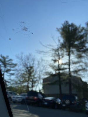 Small crack in windshield Mini of Alexandria tried to have me replace for $1700.