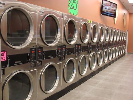 Ranchie's Laundromat Dryers