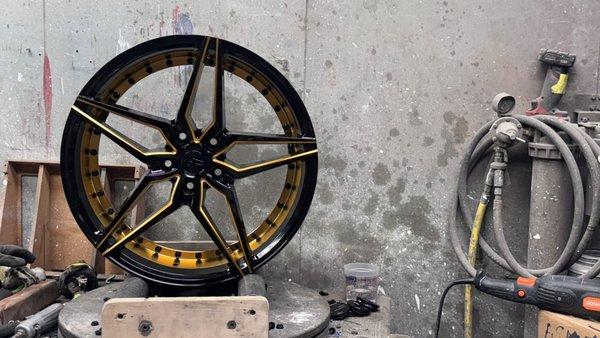 Flying Wheel Refinishing