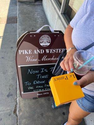 Pike and Western Wine Shop