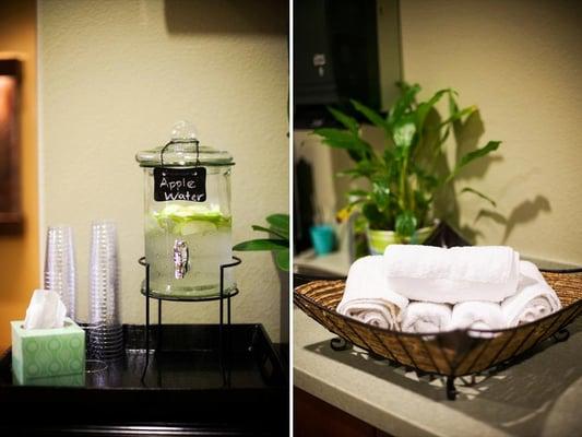 The only Dentist that uses aromatherapy to spoil patients and complimentary paraffin wax hand treatments.