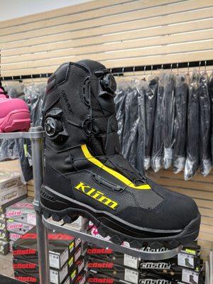 Klim boots.