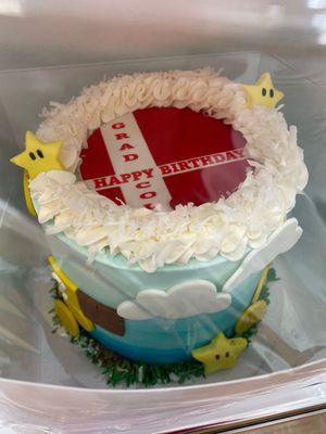 Super Smash Bros cake