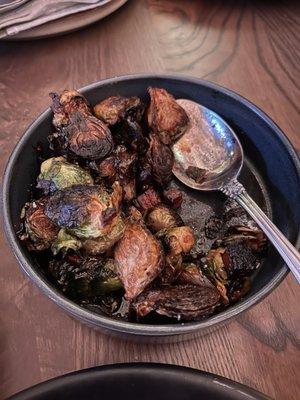 Balsamic Glazed Brussels Sprouts