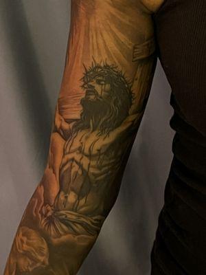 Jesus tattoo