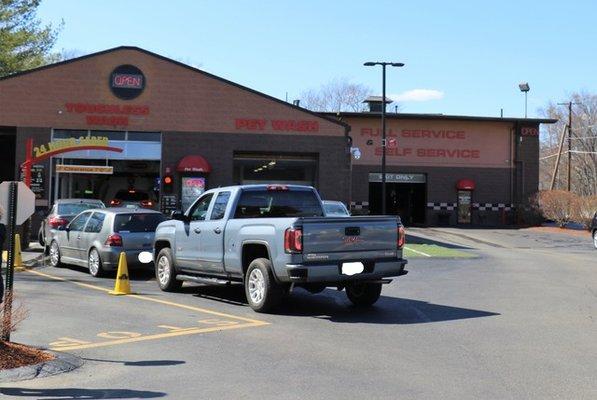 Our Touch Free Car Wash, come by today!