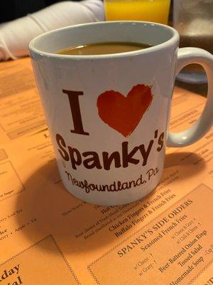 Spanky's coffee