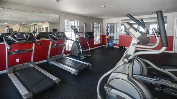 Our residents have access to a wonderful 24-hour fitness center.