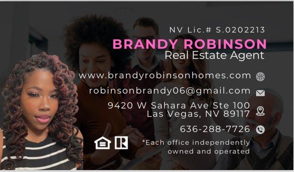 Brandy Robinson - Keller Williams Realty