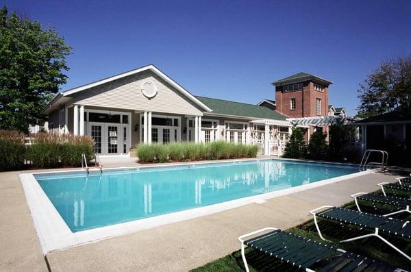 The pool at Forest Heights, Butler, PA.