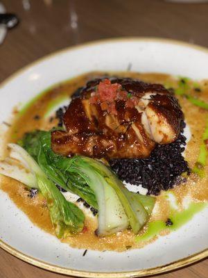 Entree: Misoyaki Butterfish $44