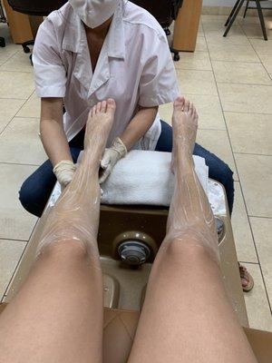 Regular pedicure