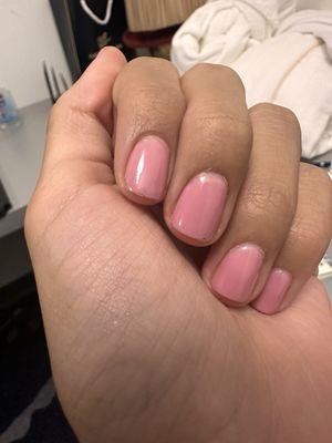 My other two chipped nails by Monday