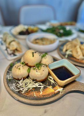 Signature Juicy Pan-fried Pork Buns ($8.99)