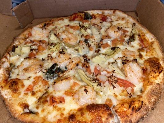 Gulf Grilled Shrimp Pizza (Small)