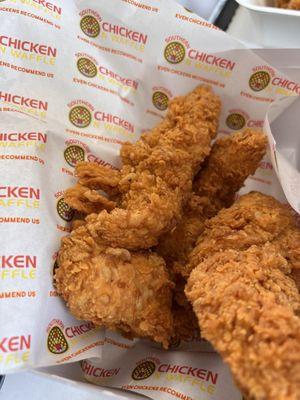 3 pcs handcrafted tenders with 1 side