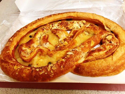 The Danish Kringle out here is shaped differently than those in the Midwest, but equally delicious!