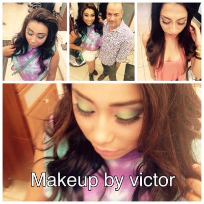 Creative makeup by Victor