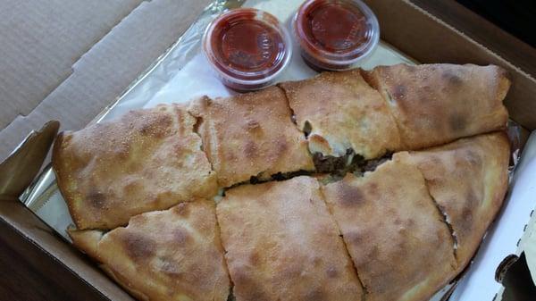 Steak Calzone!!