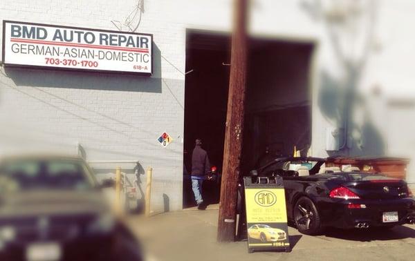 Hello sunshine and welcome DMV -- to the NEW & IMPROVED -- BMD Auto Repair shop !