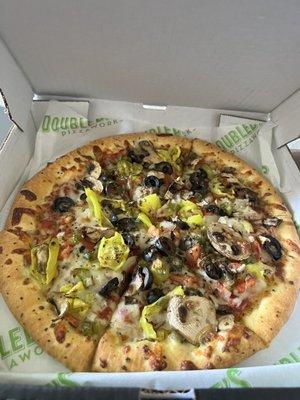 Classic Veggie Pizza ... simply amazing