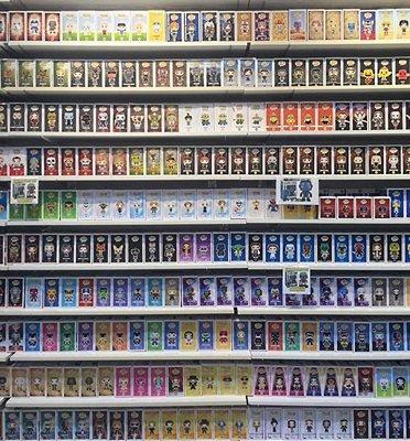 "The Wall" of Funko Pop! Vinyls