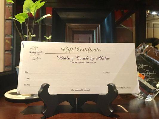 Gift Certificate