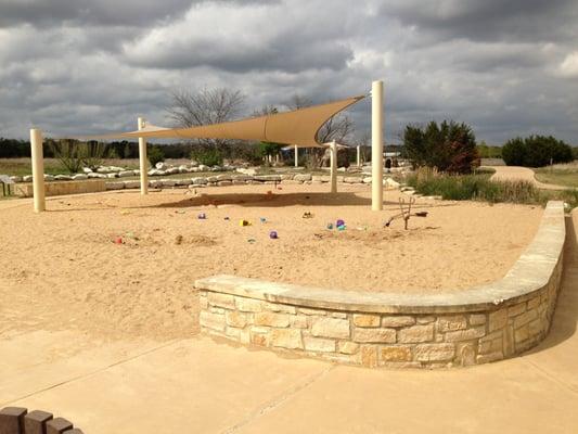 Champion Park Covered Sand Pit Play area