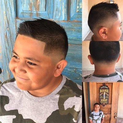 Low fade with line up