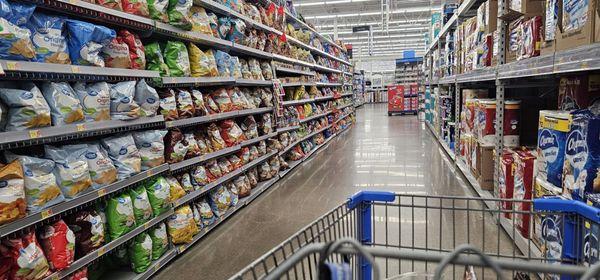 Chip aisle very organized