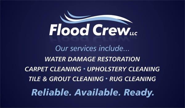 Flood Crew LLC is a professional water damage restoration company. If you experience emergency flooding, you don't have to panic.5714855917