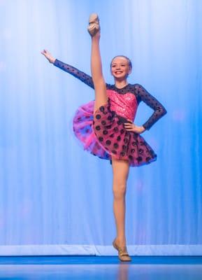 Team CAPA dancer Makenna