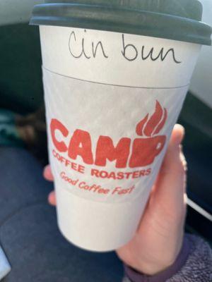 Cinnabon Latte