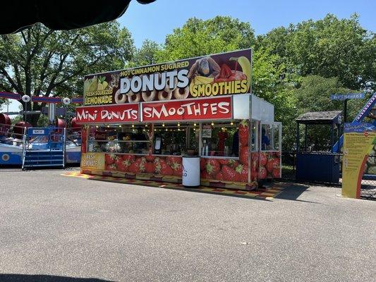 Concession stand... has all the sugary delights