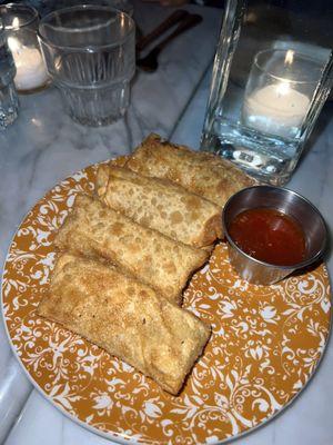 Crab Rangoon Spring Rolls