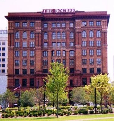 Bourse Building - office space and food court