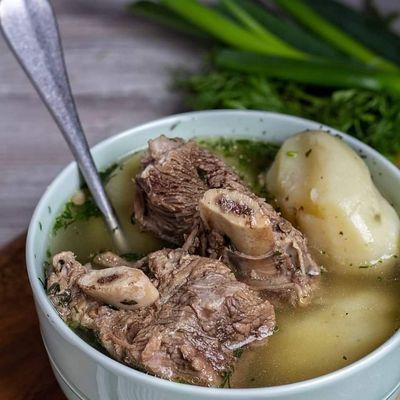 Meat Soup -caldo de costilla de res