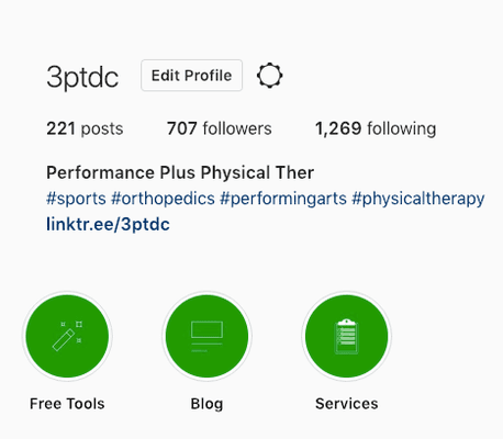 Check out @3ptdc on Instagram for educational content, videos and see how patients get better!