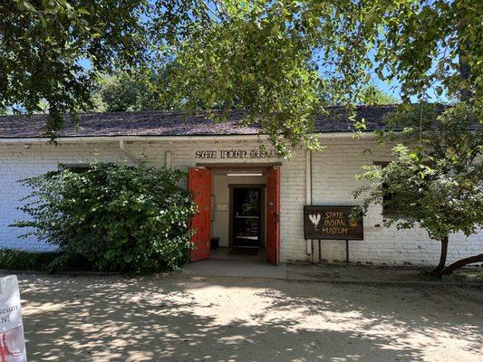 main entrance to the museum