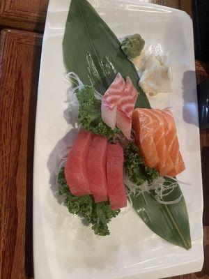 Sashimi appetizer