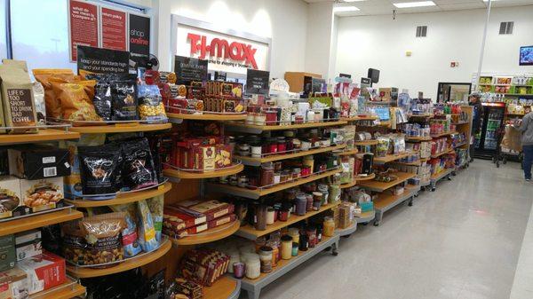 The path to the cashier. They try to get you to grab a last minute gift or two while waiting in line.