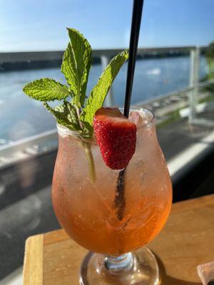 Strawberry mojito