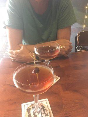 Very good manhattans.