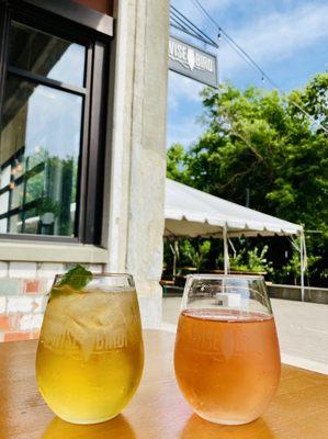 Cider mint julep, rose cider