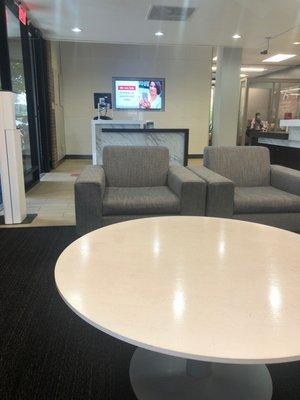 A clean & sanitized Lobby Area, 06.14.2021.