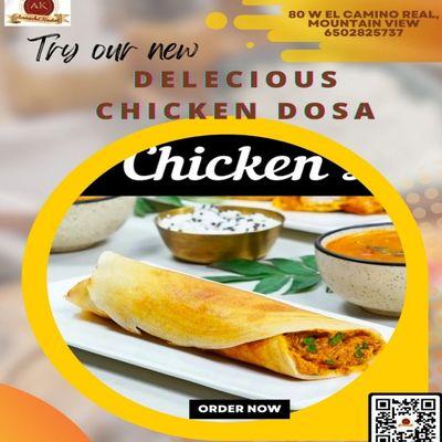 Chicken Dosa Annachi Special