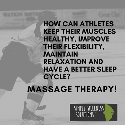 Calling all Athletes! We specialize in deep tissue massage.