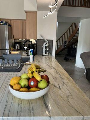 Finished kitchen